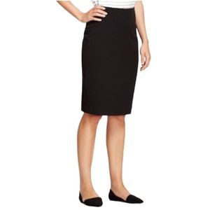 New a new day Black Stretchy Mid Length Body Contour Mid Length Skirt